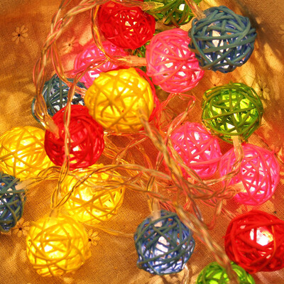 BRELONG 20LED Color Rattan string lights Decorative lights home holiday String lights
BRELONG 20LED Color Rattan string lights Decorative lights home holiday String lights
