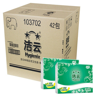 Jie Yun toilet paper flexible 400 embossed toilet paper 42 package 1 box Zhengxiang sales
Jie Yun toilet paper flexible 400 embossed toilet paper 42 package 1 box Zhengxiang sales