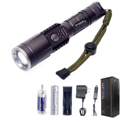 SHANGLONG USB direct charge flashlight imported T6 bulb mobile phone charging flashlight
SHANGLONG USB direct charge flashlight imported T6 bulb mobile phone charging flashlight