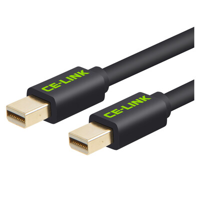 CE-LINK Mini DP HD Cable 5m Mini DP Male to Public Cable Mac High Definition TV Monitor Projector Cable 24K Gold Plated 1.2 Version 1615
CE-LINK Mini DP HD Cable 5m Mini DP Male to Public Cable Mac High Definition TV Monitor Projector Cable 24K Gold Plated 1.2 Version 1615