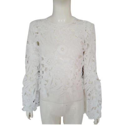 Women Lace Blouse Tops T-Shirt Long Sleeve Casual Shirt Loose Pullovers Popular
Women Lace Blouse Tops T-Shirt Long Sleeve Casual Shirt Loose Pullovers Popular