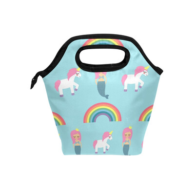 Lunch Bag Tote Bag Rainbow Unicorn Mermaid Travel Picnic Organizer Lunch Holder Handbags Lunch Bag Box for Office
Lunch Bag Tote Bag Rainbow Unicorn Mermaid Travel Picnic Organizer Lunch Holder Handbags Lunch Bag Box for Office