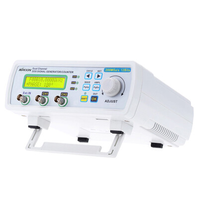 KKmoon High Precision Digital DDS Dual-channel Signal Source Generator Arbitrary Waveform Frequency Meter 200MSas 25MHz
KKmoon High Precision Digital DDS Dual-channel Signal Source Generator Arbitrary Waveform Frequency Meter 200MSas 25MHz