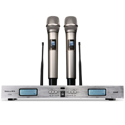 Shinco U80A Профессиональный U-section Переменный частотный беспроводной микрофон Один-на-два KTV Project Conference Hosted Microphone
Shinco U80A Профессиональный U-section Переменный частотный беспроводной микрофон Один-на-два KTV Project Conference Hosted Microphone