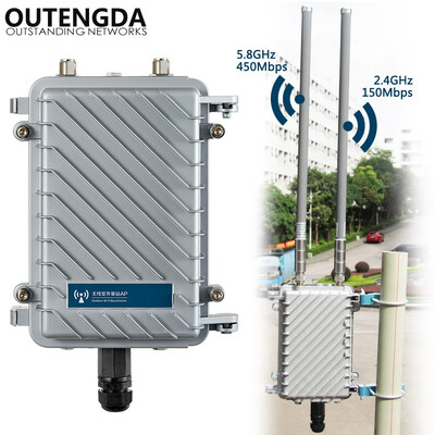600Mbps Dual Band 24G&58G Outdoor CPE AP Router WiFi Signal Hotspot Amplifier Repeater Long Range Wireless PoE Access Point
600Mbps Dual Band 24G&58G Outdoor CPE AP Router WiFi Signal Hotspot Amplifier Repeater Long Range Wireless PoE Access Point