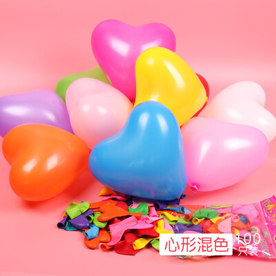 Yuhuaze heart-shaped color thickening balloon 100 Pack gift pump marriage wedding birthday holiday party party layout balloon decoration supplies color mixing
Yuhuaze heart-shaped color thickening balloon 100 Pack gift pump marriage wedding birthday holiday party party layout balloon decoration supplies color mixing