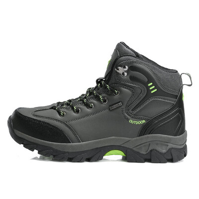 Outdoor hiking shoes for men&women waterproof non-slip wear high-top lace walking shoes
Outdoor hiking shoes for men&women waterproof non-slip wear high-top lace walking shoes