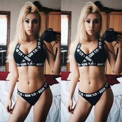 US STOCK Women Sport Bra Sets Underwear Sexy Lingerie Bras Panties G-String Wear
US STOCK Women Sport Bra Sets Underwear Sexy Lingerie Bras Panties G-String Wear