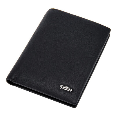 Goldlion (Goldlion) new men's wallet cowhide simple men's ticket folder business wallet cross section black A721001-211
Goldlion (Goldlion) new men's wallet cowhide simple men's ticket folder business wallet cross section black A721001-211