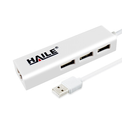 Haile HU-301Y USB2.0 cable 100M network card USB to RJ45 cable interface Apple Mac Pro laptop external network card converter silver
Haile HU-301Y USB2.0 cable 100M network card USB to RJ45 cable interface Apple Mac Pro laptop external network card converter silver