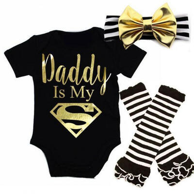 Newborn Baby Boy Girl Clothes Set Top Romper Leg Warmer Bow Headband Outfits Set
Newborn Baby Boy Girl Clothes Set Top Romper Leg Warmer Bow Headband Outfits Set