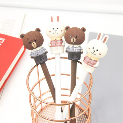 2pcslot 05mm Kawaii Cute Stationary Bear Animal Rilakkumagel Gel Pens Japanese Stationery School Supplies
2pcslot 05mm Kawaii Cute Stationary Bear Animal Rilakkumagel Gel Pens Japanese Stationery School Supplies
