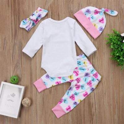 Newborn Toddler Baby Girl Clothes Romper Jumpsuit BodysuitPantsHat Outfit Set
Newborn Toddler Baby Girl Clothes Romper Jumpsuit BodysuitPantsHat Outfit Set