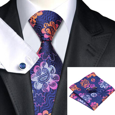 N-0544 Vogue Men Silk Tie Set Blue Floral Prints Necktie Handkerchief Cufflinks Set Ties For Men Formal Wedding Business wholesale
N-0544 Vogue Men Silk Tie Set Blue Floral Prints Necktie Handkerchief Cufflinks Set Ties For Men Formal Wedding Business wholesale