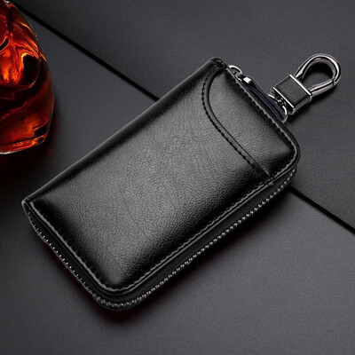 Car key bag mens waist hanging leather female card bag multi-functional fashion key button
Car key bag mens waist hanging leather female card bag multi-functional fashion key button