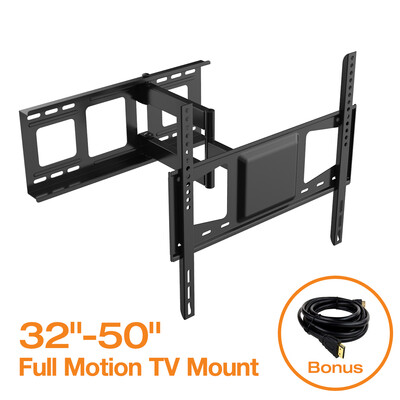 FLEXIMOUNTS V2 Full motion Swivel Tilt&Rotate TV wall mount bracket fits for most of 32" 36" 40" 42" 46" 47" 50" LCD LED 4k HD TV
FLEXIMOUNTS V2 Full motion Swivel Tilt&Rotate TV wall mount bracket fits for most of 32" 36" 40" 42" 46" 47" 50" LCD LED 4k HD TV