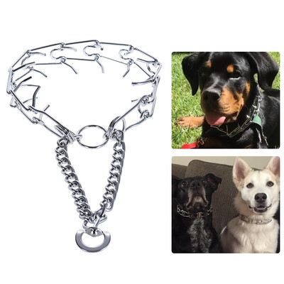 Dog Prong Collar Pets Training Pinch Stainless Steel Gear with Adjustable Length Releasable Snap Buckle Updated Blunt Smooth Tip f
Dog Prong Collar Pets Training Pinch Stainless Steel Gear with Adjustable Length Releasable Snap Buckle Updated Blunt Smooth Tip f