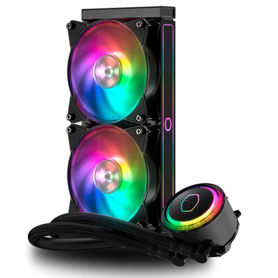 CoolerMaster Ice G240S RGB CPU Water Cooling Radiator I9 2066 AM4ARGB Lamp Beads Dual Cavity Pump Luminous Cooling Temperature Sensing
CoolerMaster Ice G240S RGB CPU Water Cooling Radiator I9 2066 AM4ARGB Lamp Beads Dual Cavity Pump Luminous Cooling Temperature Sensing