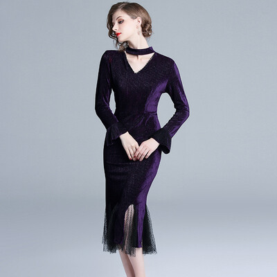 2018 Autumn Trumpet Mermaid Mesh Dress Fashion Vintage Business Party Slim Sexy Vestidos Women Dresses
2018 Autumn Trumpet Mermaid Mesh Dress Fashion Vintage Business Party Slim Sexy Vestidos Women Dresses