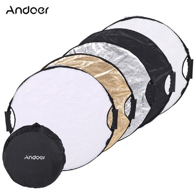 Lighting Reflector Andoer 110cm 5in1 Round Collapasible Multi-Disc Portable Circular Photo Photography Studio Video Light Reflecto
Lighting Reflector Andoer 110cm 5in1 Round Collapasible Multi-Disc Portable Circular Photo Photography Studio Video Light Reflecto