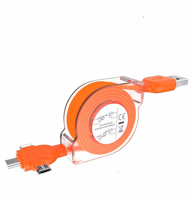 OLOEY three in one telescopic data line is suitable for Android apple TYPE mobile phone charging line
OLOEY three in one telescopic data line is suitable for Android apple TYPE mobile phone charging line