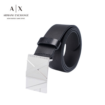ARMANI EXCHANGE Armani luxury mens fashion simple metal buckle belt mens belt 951022-7P201 BLACK00020 32
ARMANI EXCHANGE Armani luxury mens fashion simple metal buckle belt mens belt 951022-7P201 BLACK00020 32