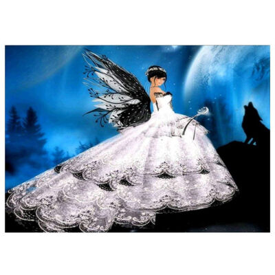UpperX DIY 5D Diamond Painting by Number KitRhinestone Embroidery Cross Stitch Arts Craft Wall Decor Cartoon Fairy&Wolf
UpperX DIY 5D Diamond Painting by Number KitRhinestone Embroidery Cross Stitch Arts Craft Wall Decor Cartoon Fairy&Wolf