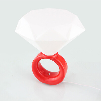 JUEJA LED USB Table Lamp Diamond Shape Ring Night Light Wedding Valentine\s Day Gift for Bedside Study Bedroom Decoration
JUEJA LED USB Table Lamp Diamond Shape Ring Night Light Wedding Valentine\s Day Gift for Bedside Study Bedroom Decoration