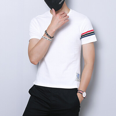 Cotton Men T Shirts 2016 Summer Men Casual T Shirts Slim Fits Black White Short Sleeves Men Fashion Cotton T Shirts Stripped 3XL
Cotton Men T Shirts 2016 Summer Men Casual T Shirts Slim Fits Black White Short Sleeves Men Fashion Cotton T Shirts Stripped 3XL