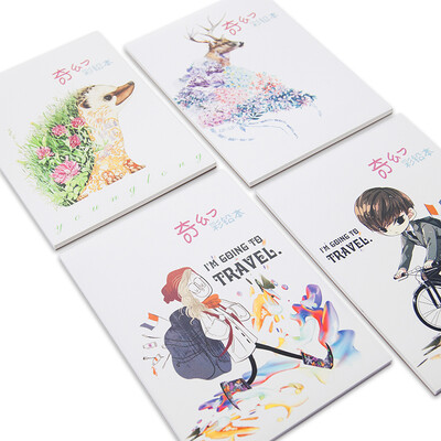 Guangbo GuangBo 4 installed 40 A4 color lead sketch book sketch professional art paper pattern random GBR0799
Guangbo GuangBo 4 installed 40 A4 color lead sketch book sketch professional art paper pattern random GBR0799