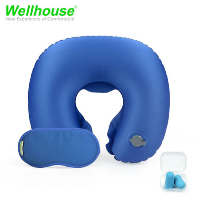 Wellhouse Set Of 3 Inflatable U Shape Neck Pillow Portable Neck Cushion Travel Pillow For Head & Neck Care 
Wellhouse Set Of 3 Inflatable U Shape Neck Pillow Portable Neck Cushion Travel Pillow For Head & Neck Care
