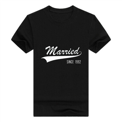 26th Wedding Anniversary Gift Shirt Married Since 1992 Shirt