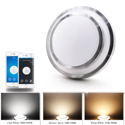 JIAWEN 24W Wifi LED Ceiling Light Cool White Natural White Warm White Smart LED Lamp AC100 - 240V