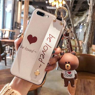 Phone Cases For iPhoneX 2018 new Arrival Fashion Covers Soft TPU With Wristband Kickstand Hand rope Small Bear case
Phone Cases For iPhoneX 2018 new Arrival Fashion Covers Soft TPU With Wristband Kickstand Hand rope Small Bear case