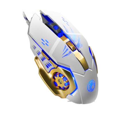 Apedra A8 Wired Gaming Mouse Macro Definition Programming Four-Color Breathing Light Electrical Weight
Apedra A8 Wired Gaming Mouse Macro Definition Programming Four-Color Breathing Light Electrical Weight