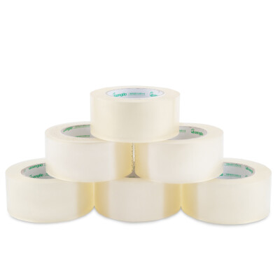 GuangBo 6 package 55mm * 150y transparent sealing tape tape office stationery FX-26
GuangBo 6 package 55mm * 150y transparent sealing tape tape office stationery FX-26