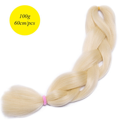 60CM Hair Braid Braiding Hair Extension Two Ombre Synthetic Crochet One Piece 100g Heat-Resistant
60CM Hair Braid Braiding Hair Extension Two Ombre Synthetic Crochet One Piece 100g Heat-Resistant