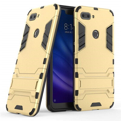 Case for Xiaomi Mi 8 Lite 626 inch 2 in 1 Shockproof with Kickstand Feature Hybrid Dual Layer Armor Protective Cover