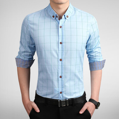 2016 100 High Quality Mens Dress Shirts Blue Shirt Men Causal Striped Shirt Men Camisa Social Masculina Chemise Homme -5XL
2016 100 High Quality Mens Dress Shirts Blue Shirt Men Causal Striped Shirt Men Camisa Social Masculina Chemise Homme -5XL
