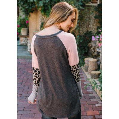 Womens Leopard Print Tops Long Sleeve Crew Neck Autumn Loose T-Shirt Blouse UK
Womens Leopard Print Tops Long Sleeve Crew Neck Autumn Loose T-Shirt Blouse UK