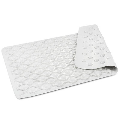 Non Slip Shower Safety Mat Rectangle for Bathroom Bathtub or Tub Floor Antibacterial Mold&Mildew Resistant Rubber
Non Slip Shower Safety Mat Rectangle for Bathroom Bathtub or Tub Floor Antibacterial Mold&Mildew Resistant Rubber