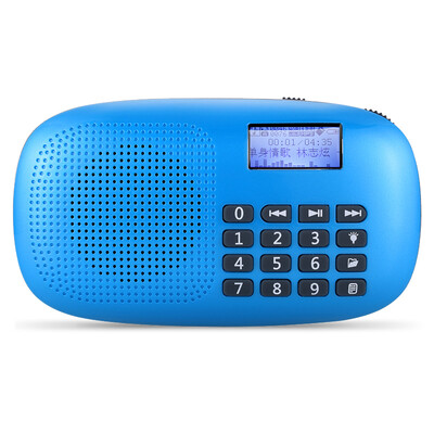 Long Qin (ROYQUEEN) X360 Card Radio Elderly Walkman Portable mp3 player Mini Speaker Speaker Light Wizard Wizard Blue
Long Qin (ROYQUEEN) X360 Card Radio Elderly Walkman Portable mp3 player Mini Speaker Speaker Light Wizard Wizard Blue