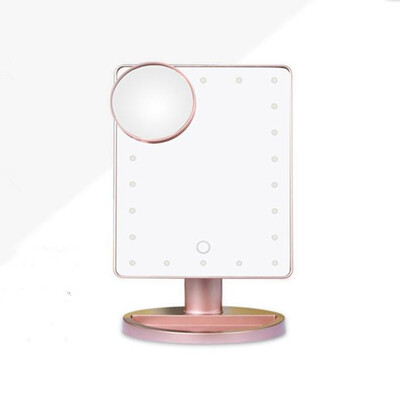 JIPUSH Table 22 led make-up mirror fashion princess beauty mirror dressing magnifier brightness adjustable
JIPUSH Table 22 led make-up mirror fashion princess beauty mirror dressing magnifier brightness adjustable