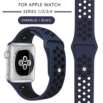 Kebbit Sport Silicone Band for Apple Watch Series 4 3 2 1 38mm 42MM 40mm 44MM Replacement Watch Strap iWatch Band
Kebbit Sport Silicone Band for Apple Watch Series 4 3 2 1 38mm 42MM 40mm 44MM Replacement Watch Strap iWatch Band