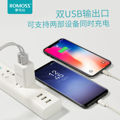 Rome Shi ROMSS TK12S mobile phone travel portable data line charger dual USB output power adapter compact&portable
Rome Shi ROMSS TK12S mobile phone travel portable data line charger dual USB output power adapter compact&portable