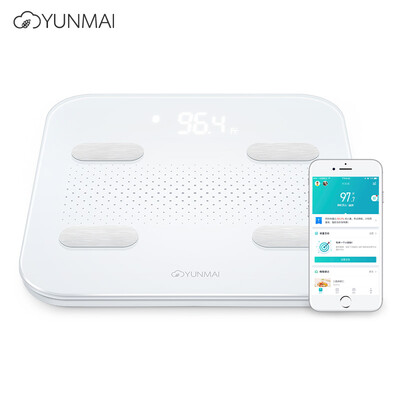 Yunmai YUNMAI light color Color2 intelligent body fat scale home electronic weight scale body fat scale 29 items body data Bluetooth connection APP control white charging models
Yunmai YUNMAI light color Color2 intelligent body fat scale home electronic weight scale body fat scale 29 items body data Bluetooth connection APP control white charging models