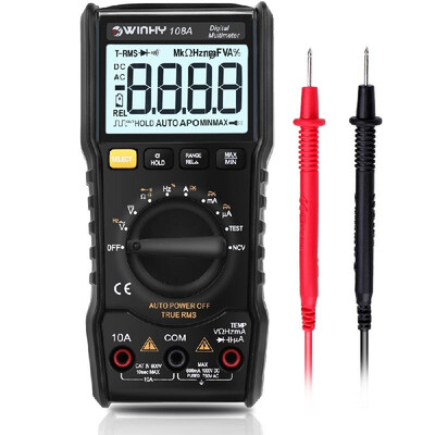 WINHY 108C Full Protection Digital Multimeter Mini Multifunctional Handheld Meter with Flashlight Tools of Electrical Instruments
WINHY 108C Full Protection Digital Multimeter Mini Multifunctional Handheld Meter with Flashlight Tools of Electrical Instruments