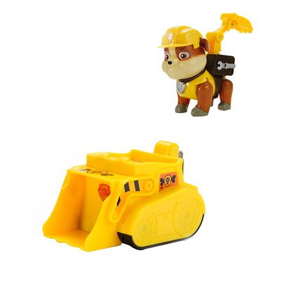 1Pcs Paw Patrol Racers Figure&Vehicle Music Play 8 Characters to Choice Kids Toy
