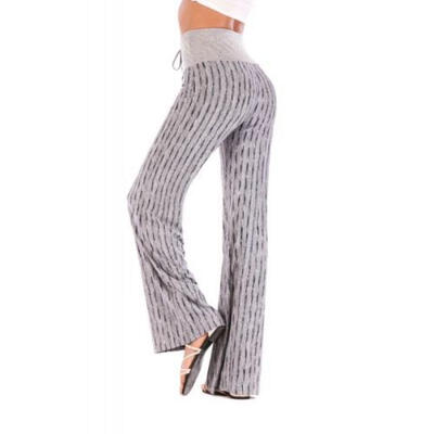 Womens High Waist Yoga Athletic Sports Running Pants Leggings Stretch Trousers