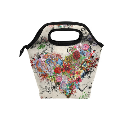 Insulated Lunch Tote Bag Flower Heart Travel Picnic Lunch Handbags Portable Zipper Lunch Bag Box
Insulated Lunch Tote Bag Flower Heart Travel Picnic Lunch Handbags Portable Zipper Lunch Bag Box